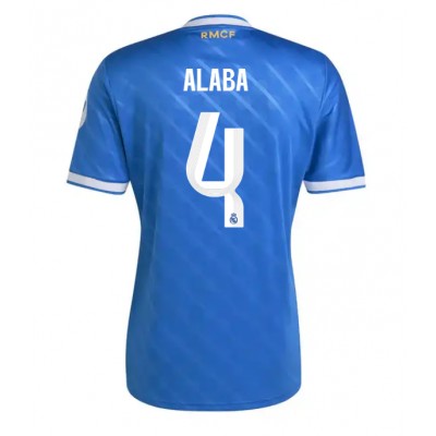 Real Madrid David Alaba #4 Rezervni Dres 2025-26 Kratak Rukav Real Madrid David Alaba #4 Rezervni Dres 2025-26 Kratak Rukav
